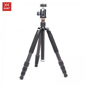 DIAT CM324A KH30Q monopiede professionale rimovibile flessibile in fibra di carbonio puro per fotocamera
