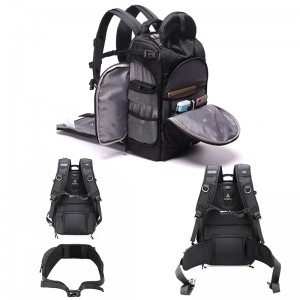 Diat TH550 New Progettato nero impermeabile fotocamera DSLR treppiede zaino borsa fotografica del computer portatile di grande capacità